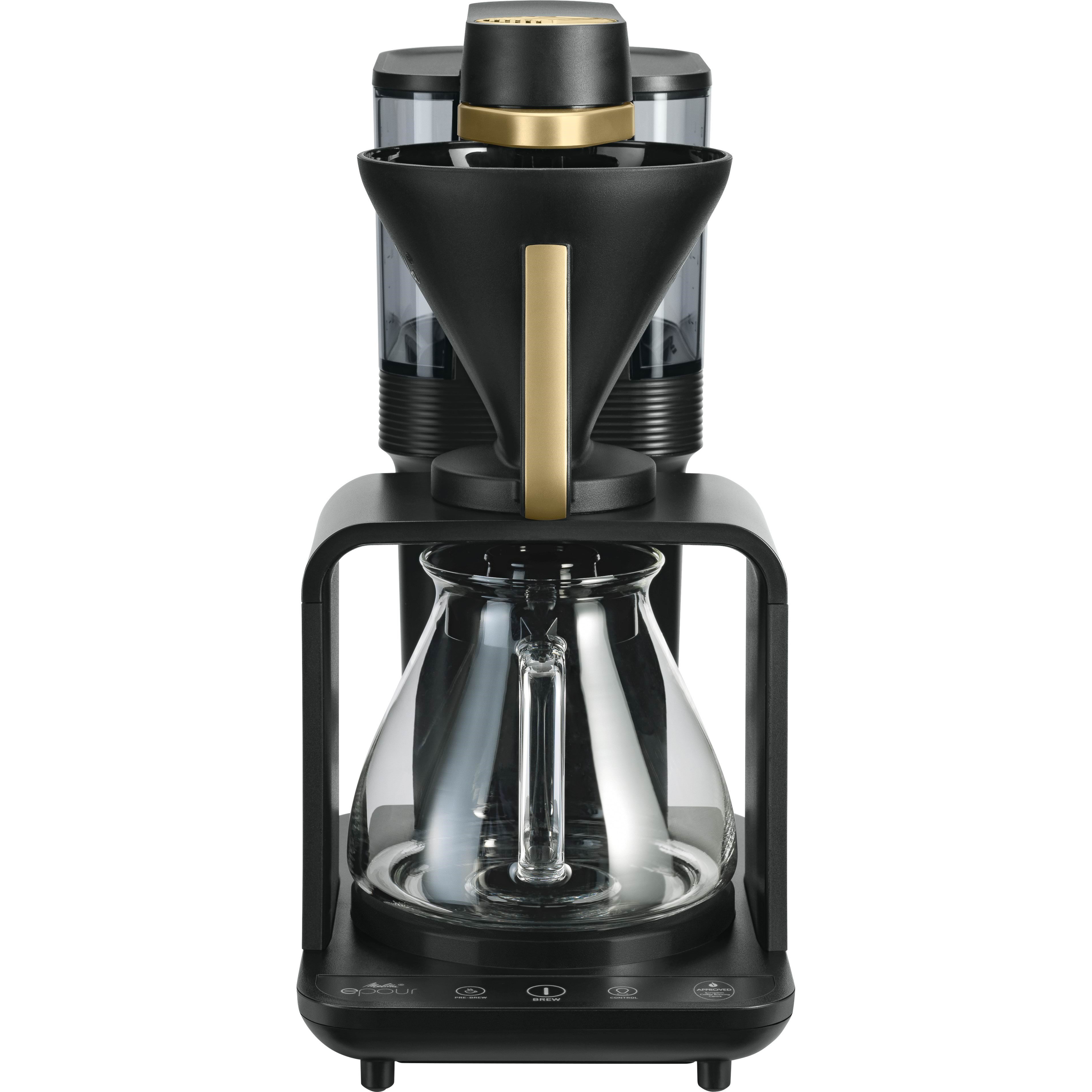 Melitta EPOUR Black/Gold Kaffemaskine Guld 6773141