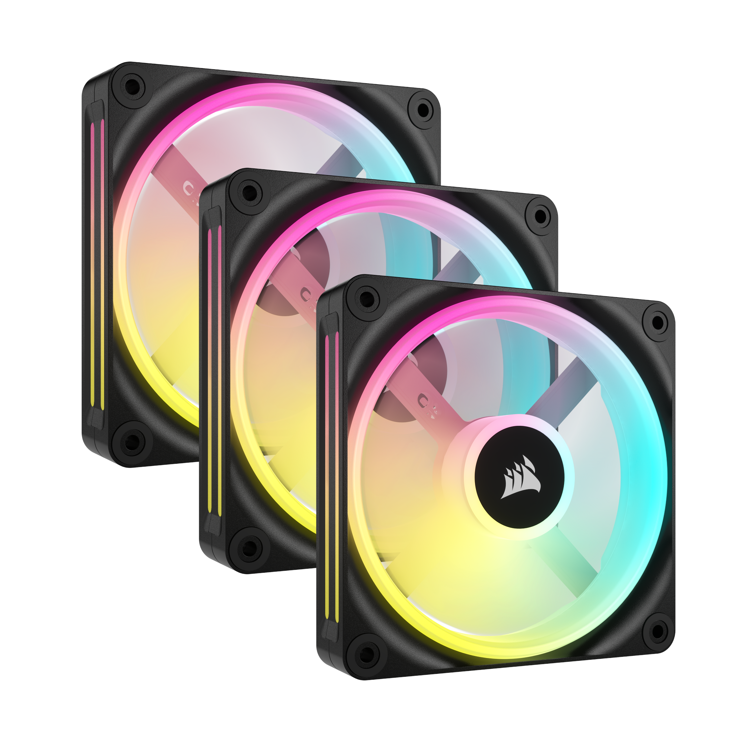 Corsair iCUE LINK QX120 RGB Starter Kit - Black Kabinetkøler CO-9051002-WW