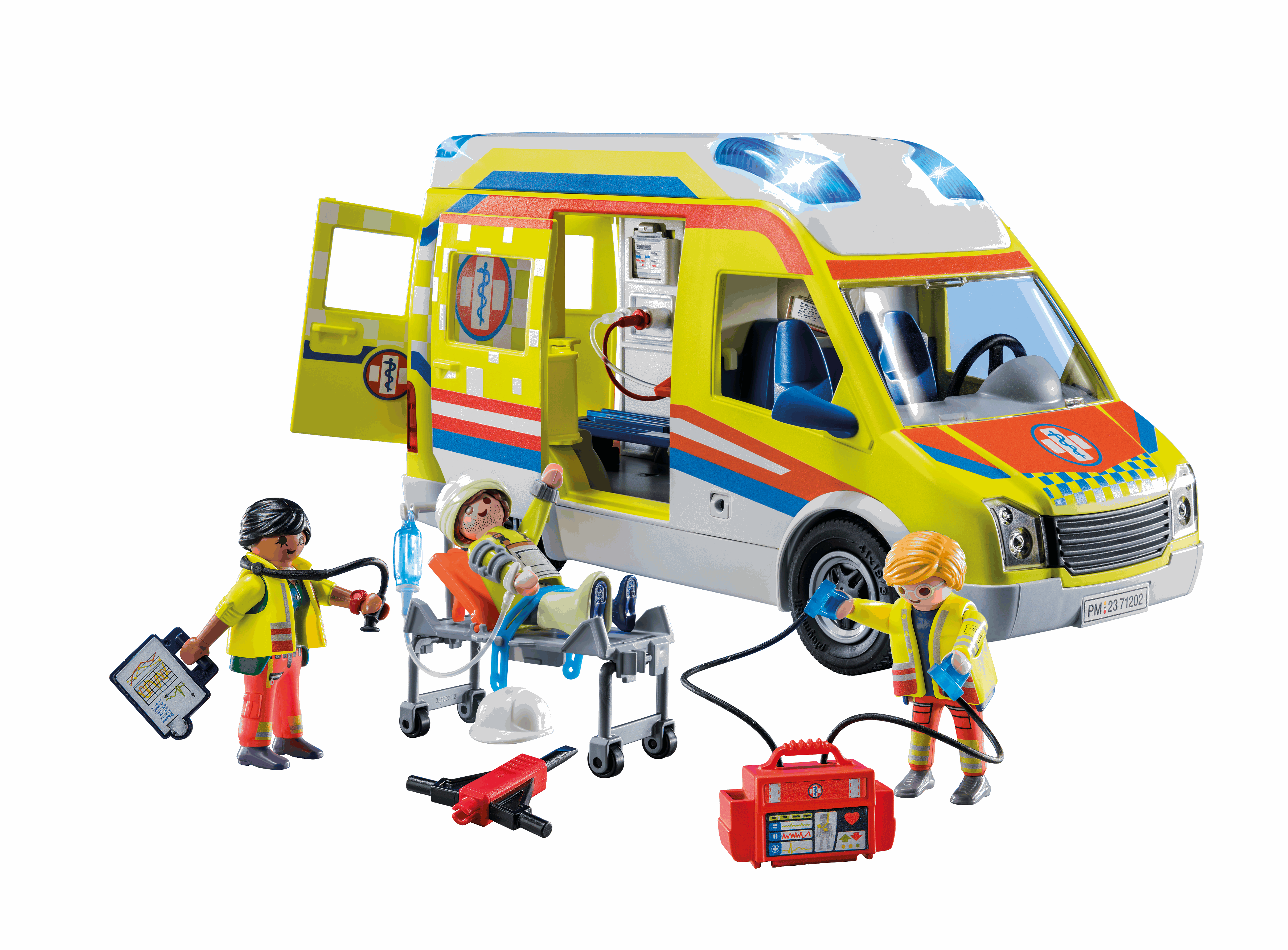 Playmobil City Action - Ambulance med lys og lyd Playmobil 71202