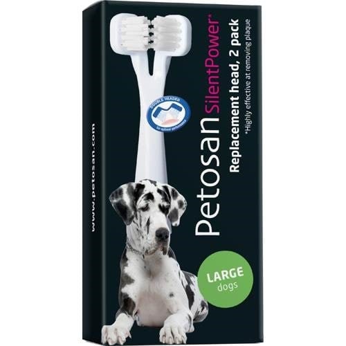 Petosan 2x Replacementhead L Hundeudstyr H10083