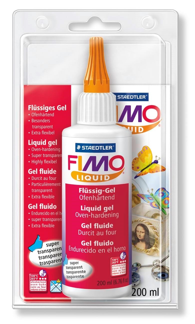 Stædtler FIMO Liquid Deco Gel 200 ml Transparent Hobby Artikler 8051-00 BK