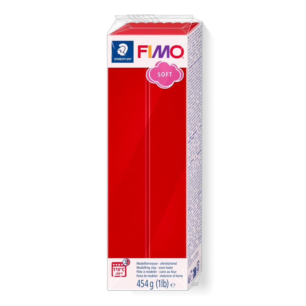 Staedtler FIMO soft modeller 454g Julerød Hobby Artikler 8021-2