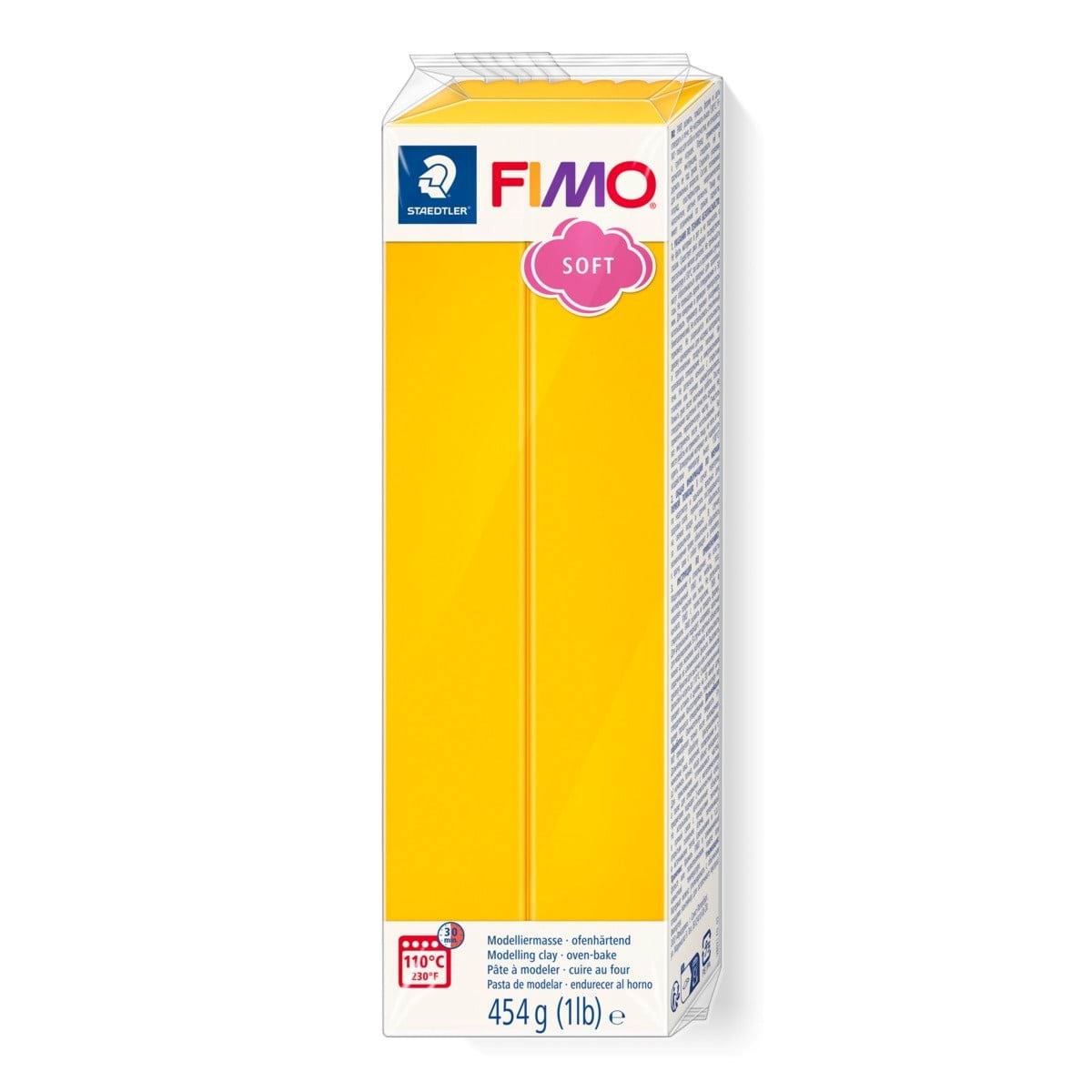 Stædtler FIMO soft modeller 454g Gul Hobby Artikler 8021-16