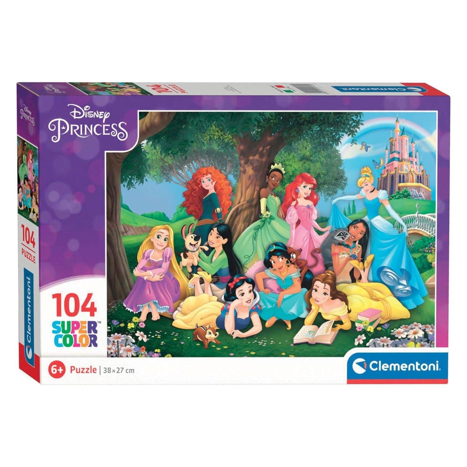 Clementoni Jigsaw Puzzle - Disney Princess 104st. 2D Puslespil