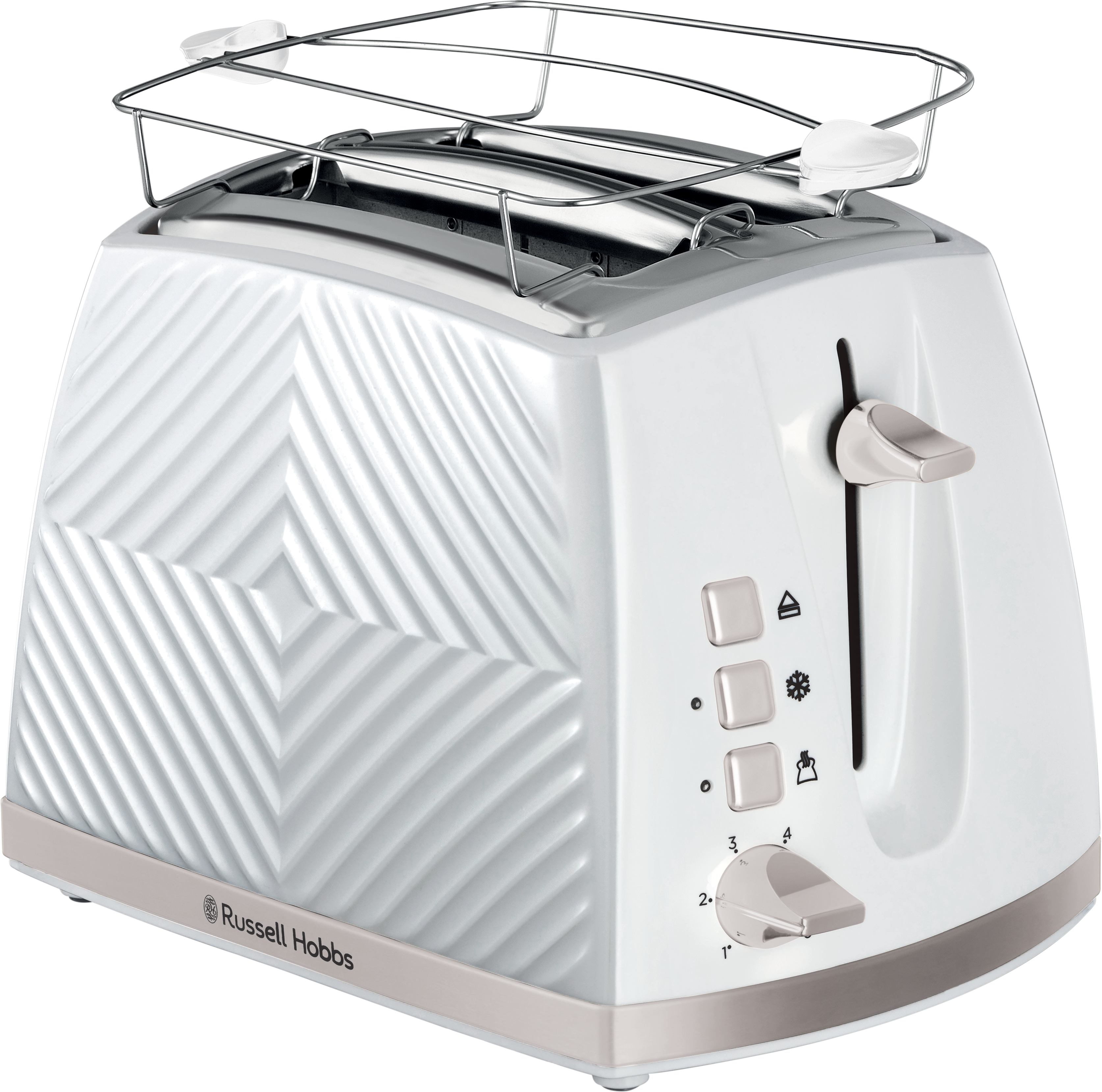 Russell Hobbs Brødrister Groove 26391-56 - white Brødrister