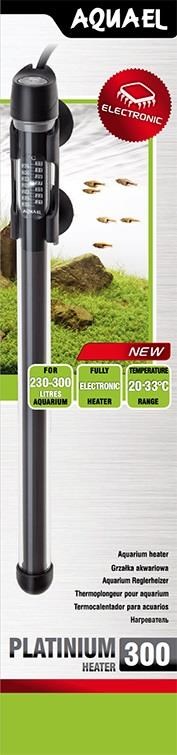 AQUAEL Platinium Aquarium Heater 300W Fisk 975087