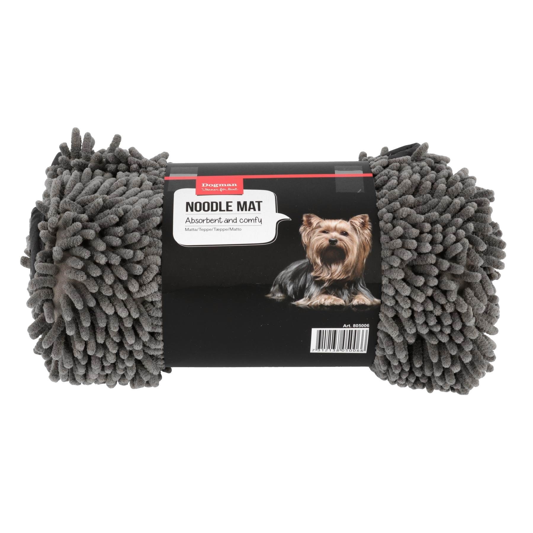 Dogman Chenilleplaid Noodle mat L Hundeudstyr 805006