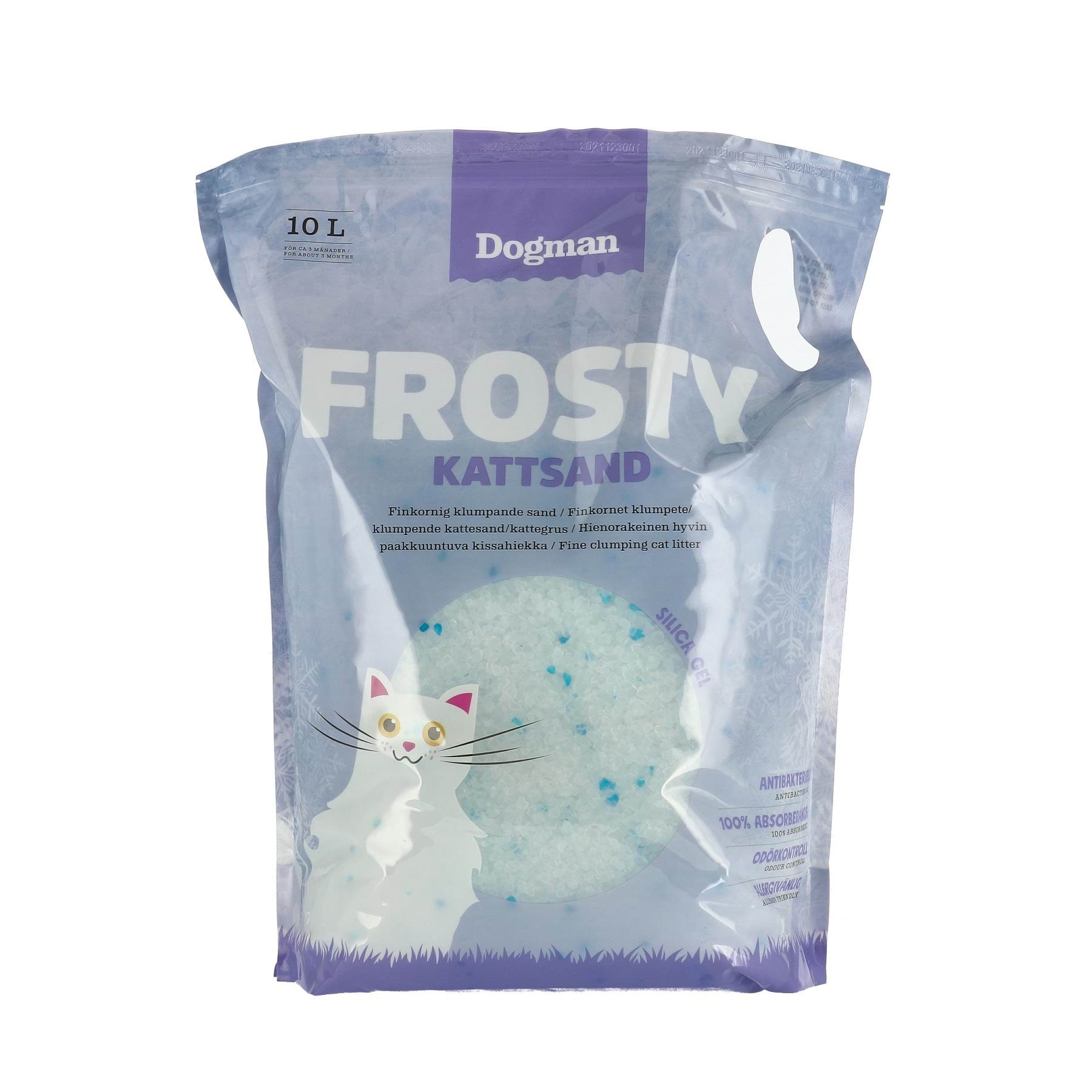 Dogman Cat Litter Frosty Original 10L Katteudstyr 718110