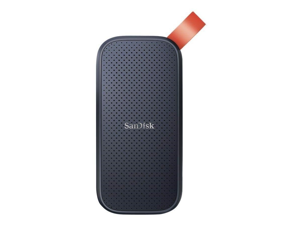 SANDISK Portable SSD - 1TB - Sort - Ekstern SSD - USB 3.2 Gen 2 Ssd Harddisk SDSSDE30-1T00-G26