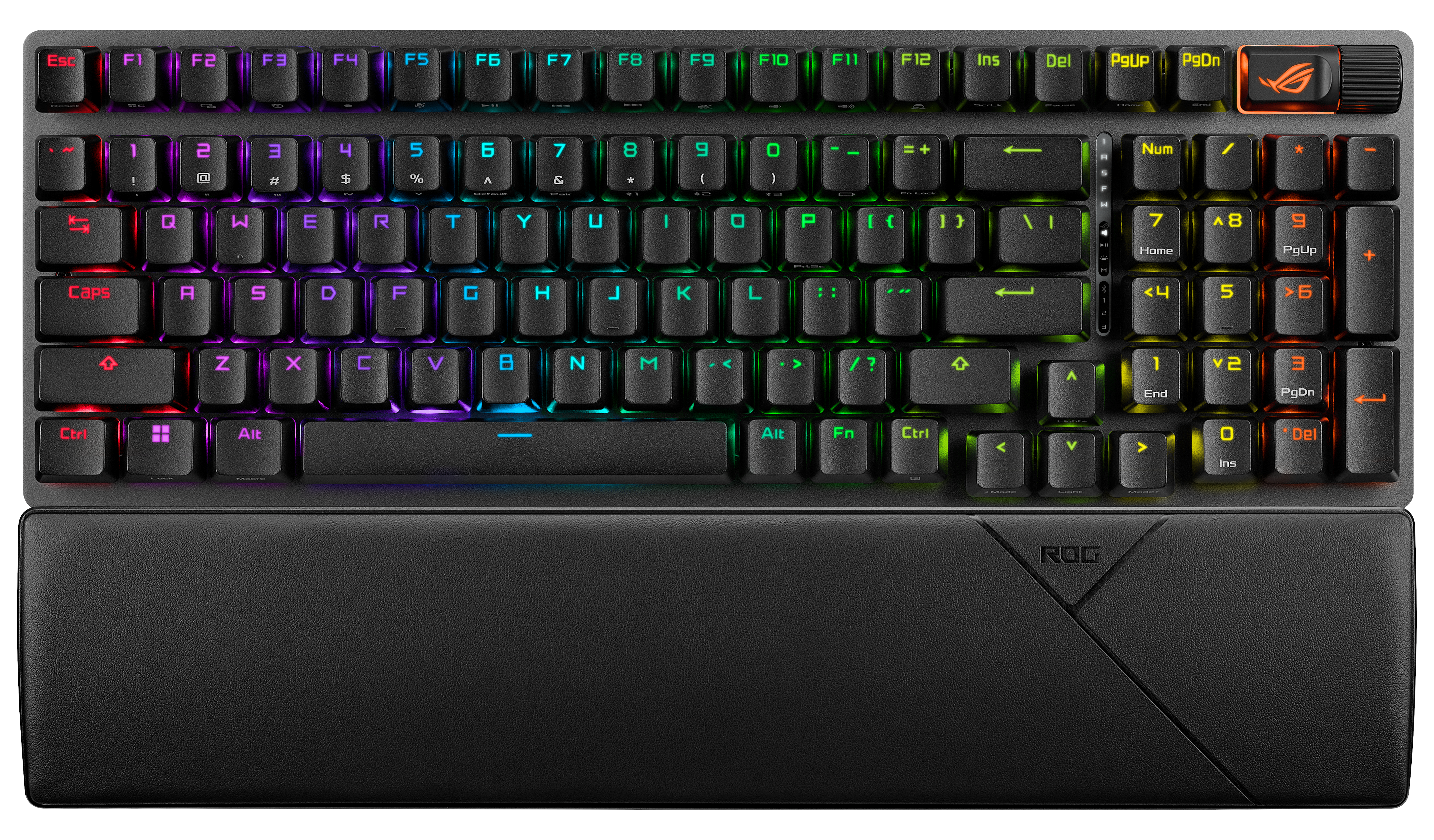ASUS ROG Strix Scope II 96 Wireless - Gaming Tastatur - Nordisk - Sort Tastatur 90MP037A-BKNA01