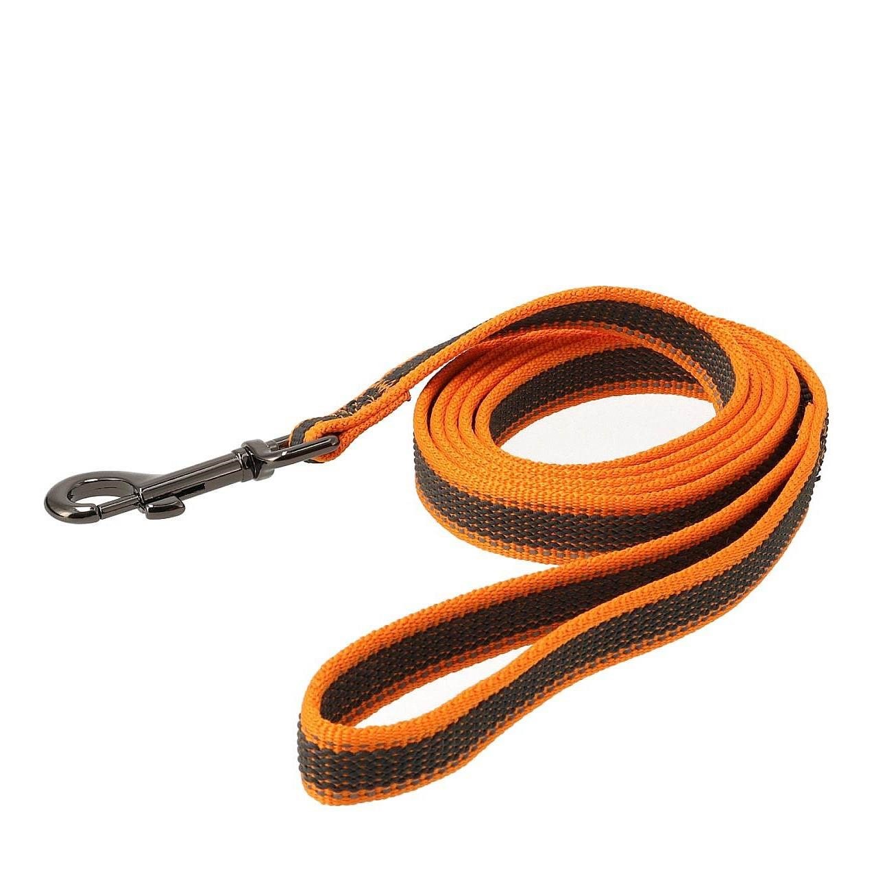 Dogman Antislip Hundesnor Iris Orange 180cm Hundeudstyr 223206