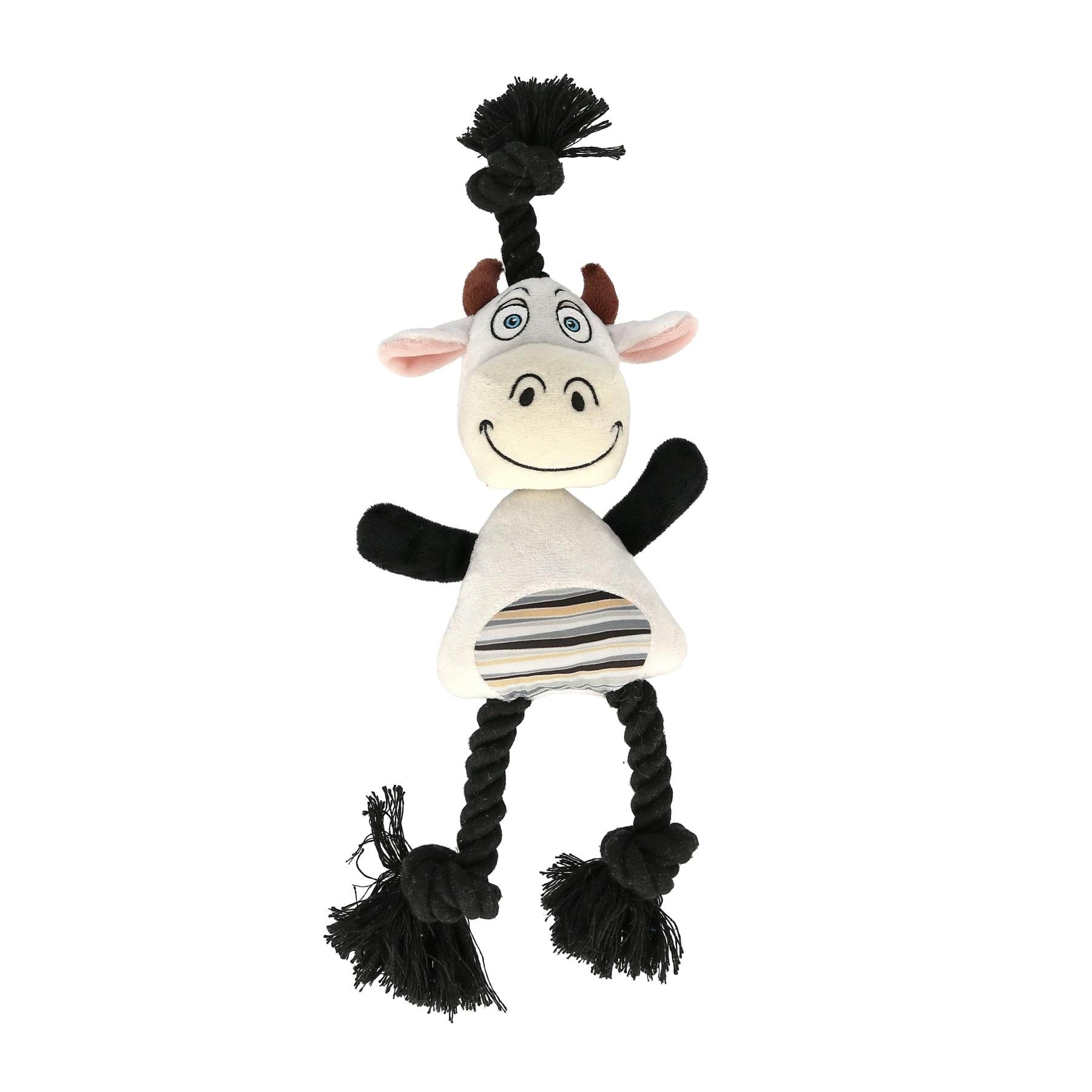 Dogman Hundelegetøj Cowe Rep reb-plys 40cm Hundeudstyr 334072