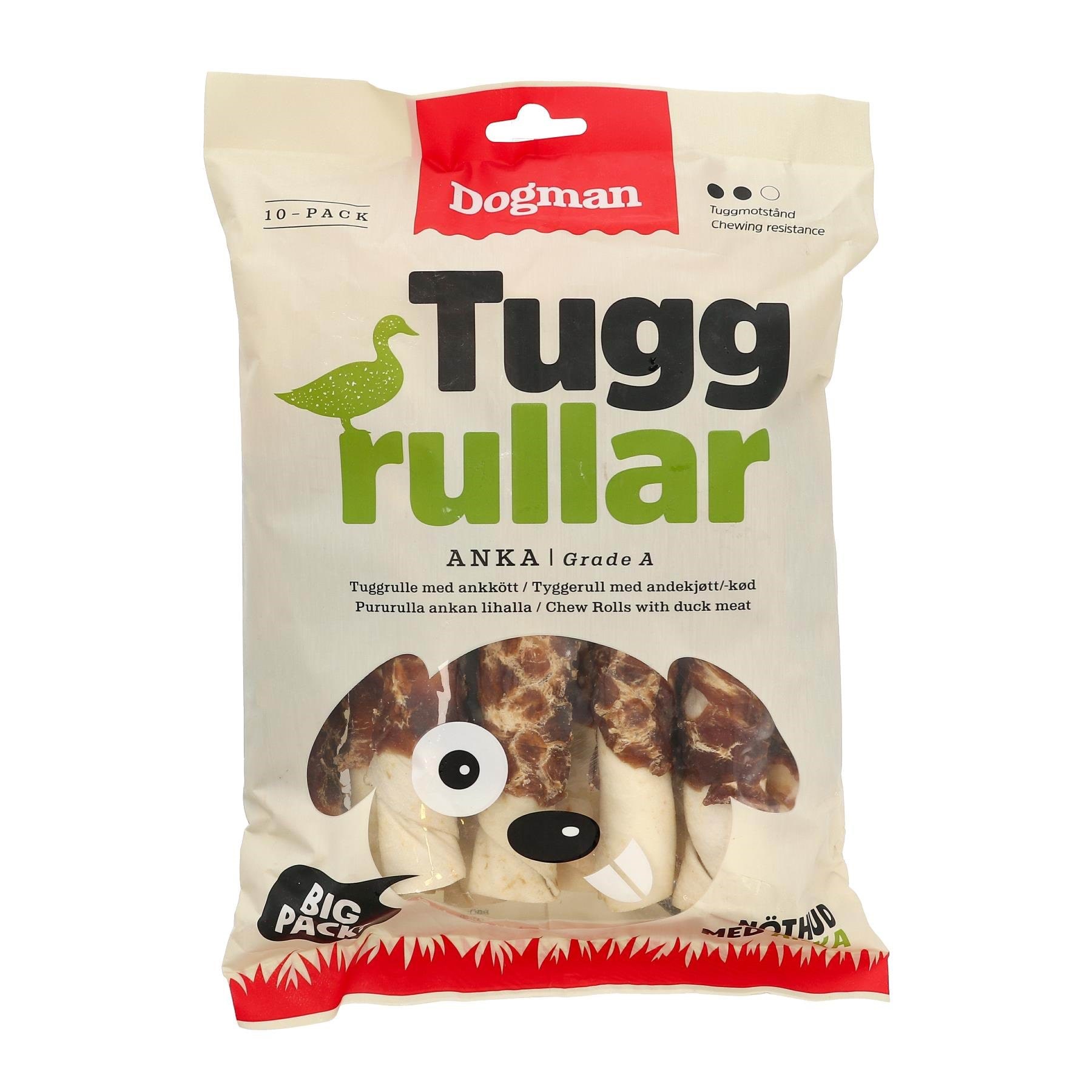 Dogman Chew Rolls 10-pack Hundeudstyr 310112