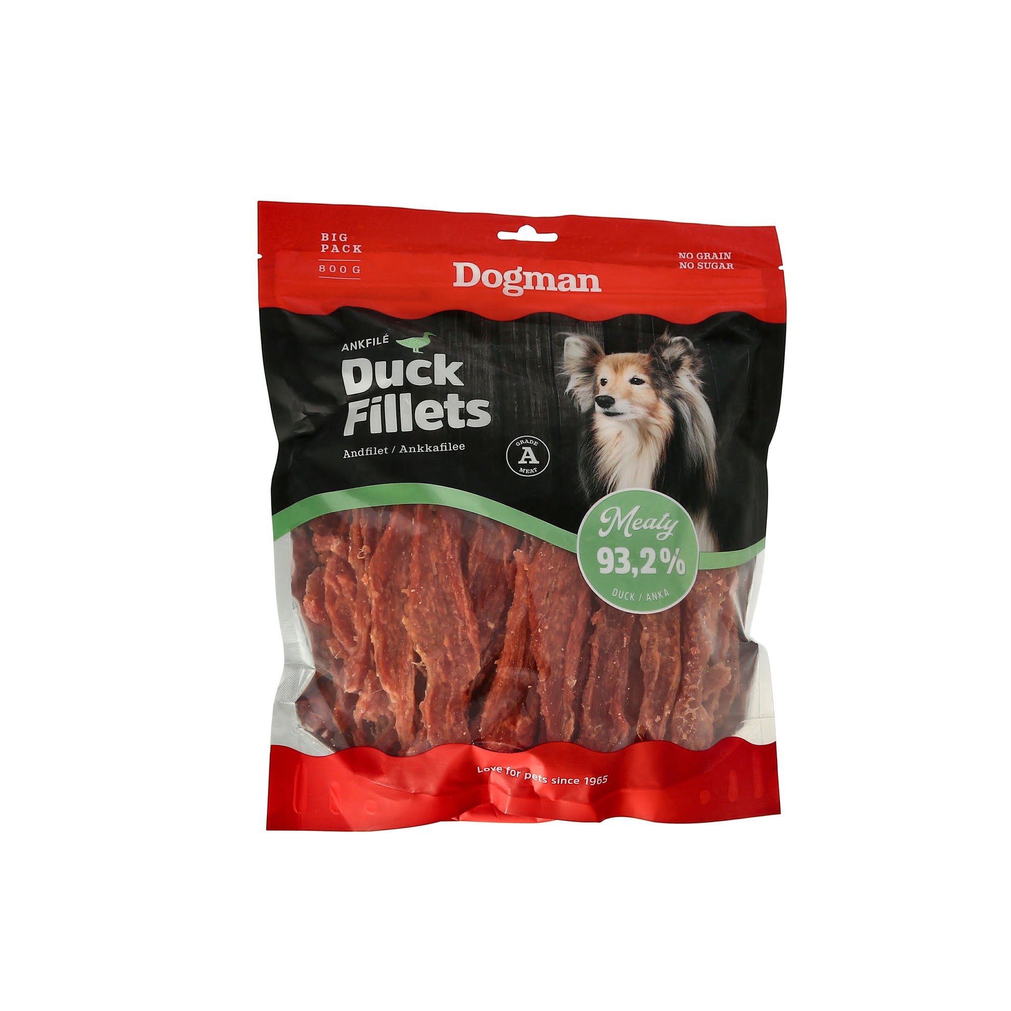 Dogman Meaty Slices of Duck 800g Hundeudstyr 479349