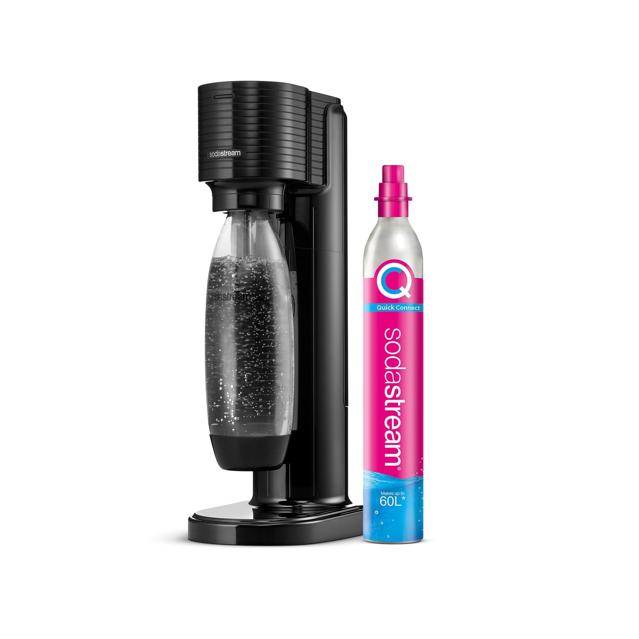 Sodastream GAIA - Black Sodavandsmaskine Sort 1017911770