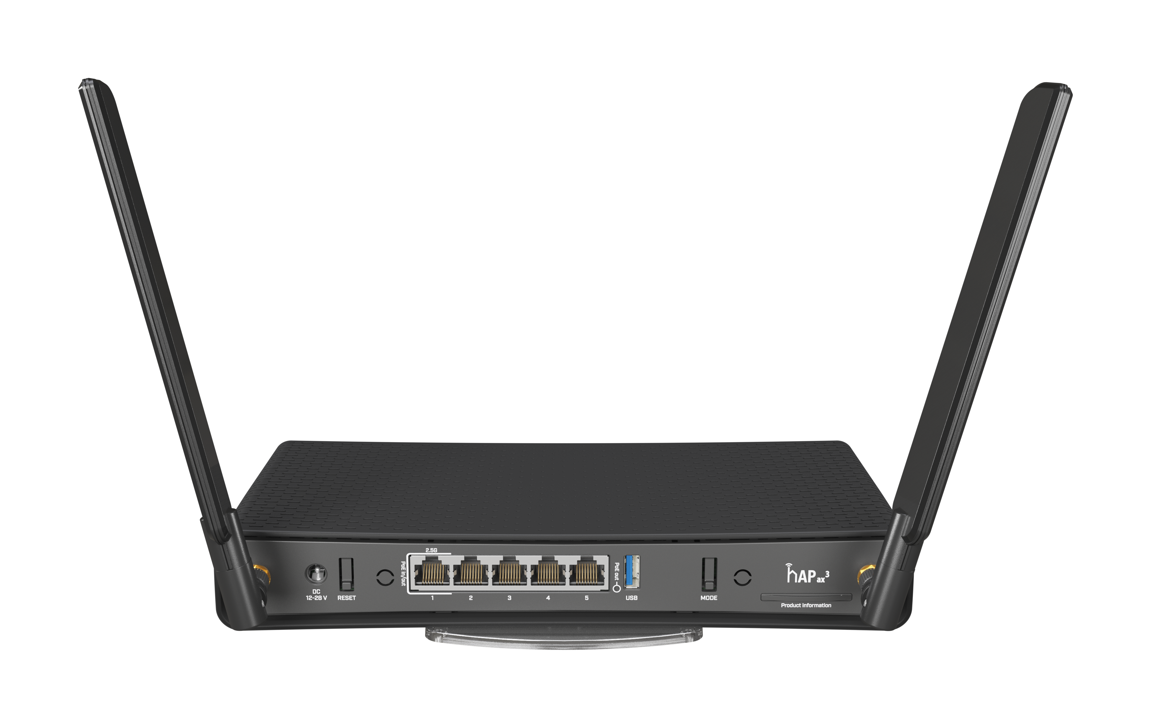 MikroTik hAP ax³ AX Home Access Point 2.5 Gigabit Ethernet PoE WPA3 - Wireless router Wi-Fi 6
