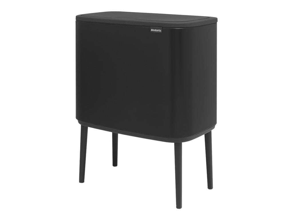 brabantia Bo Touch Bin - rubbish bin - 33 L - matte black Rengøring 31 60 67