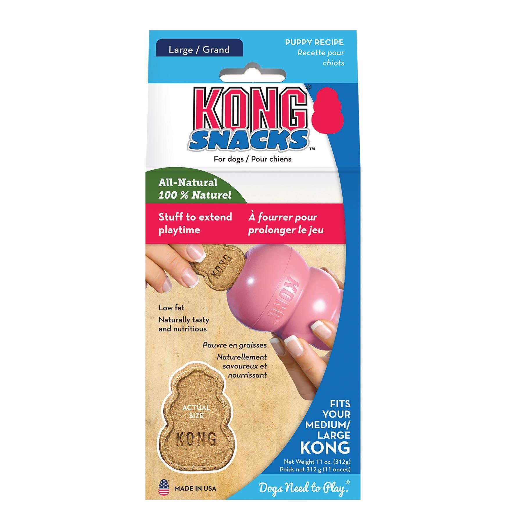 KONG Kong Snacks Puppy L Hundeudstyr 340829