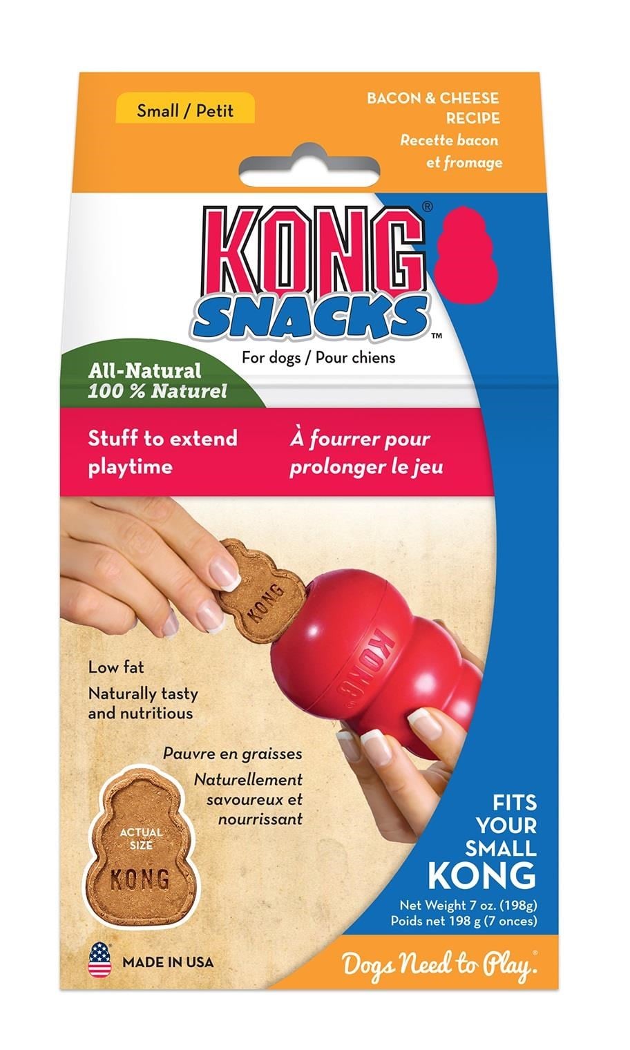 KONG Kong Snacks Bacon and Cheese S Hundeudstyr 340826