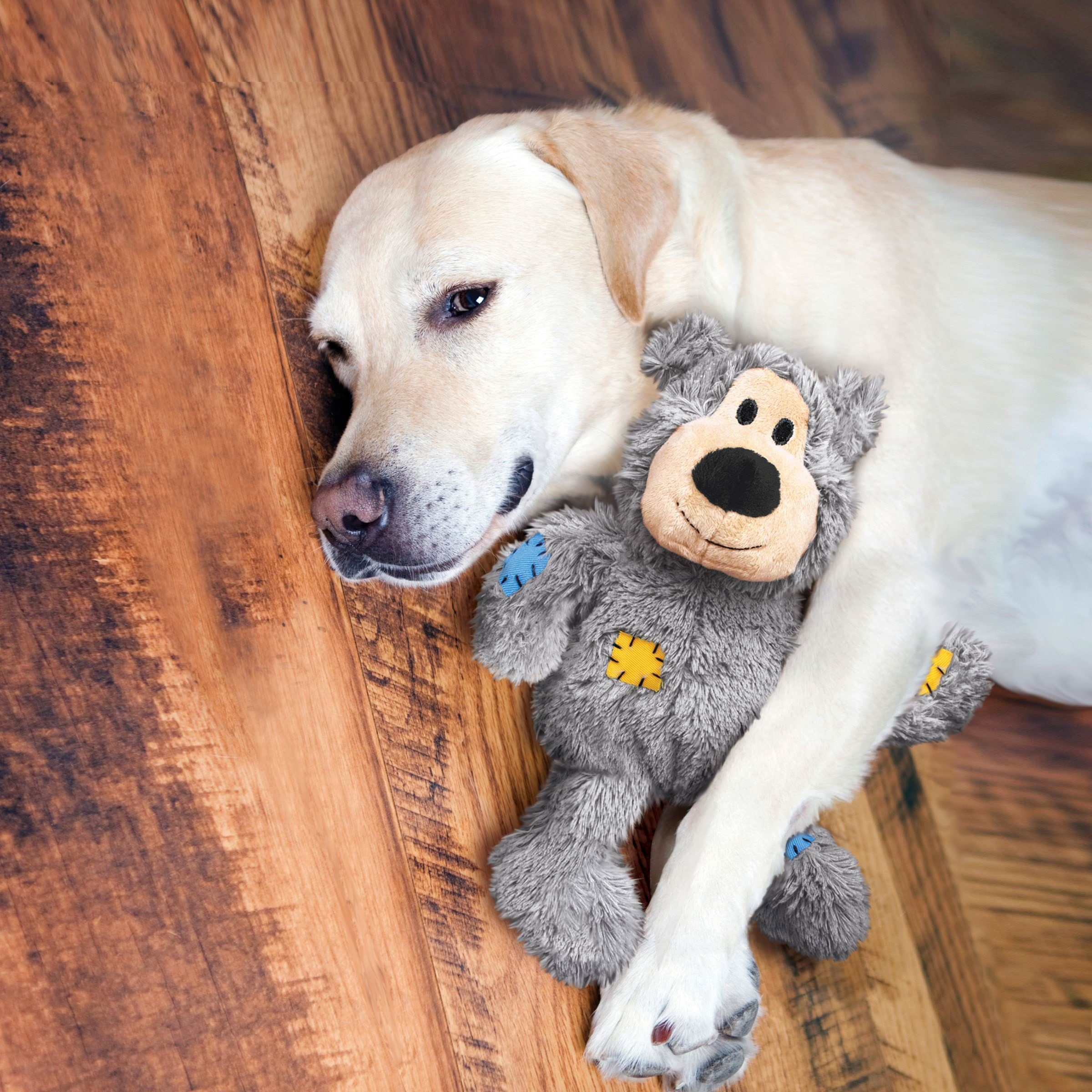 KONG Hundelegetøj Wild Knots Bear Assorterede Farver M/L 25cm Hundeudstyr 340490