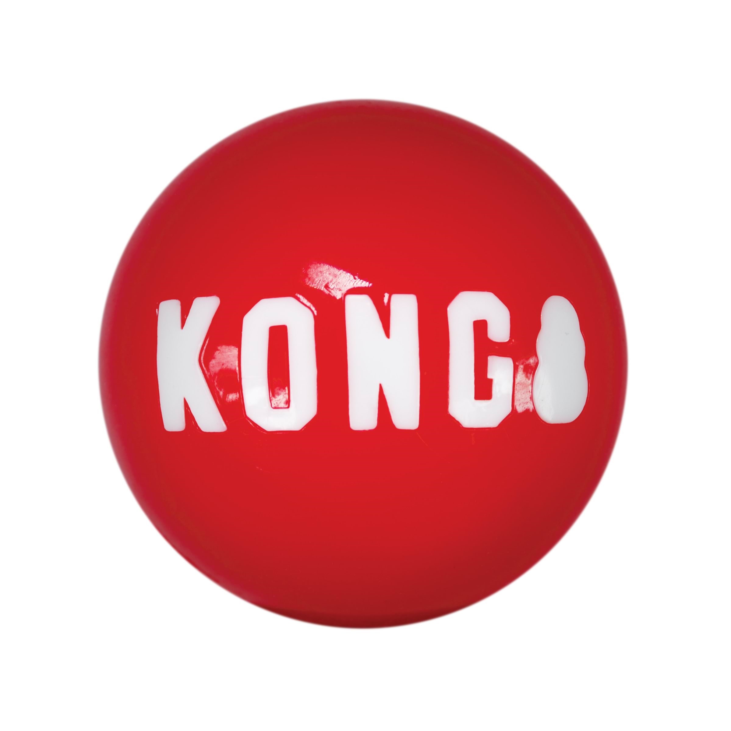 KONG Dog Toy Signature Balls Small 5cm (2-Pack) Hundeudstyr 340753
