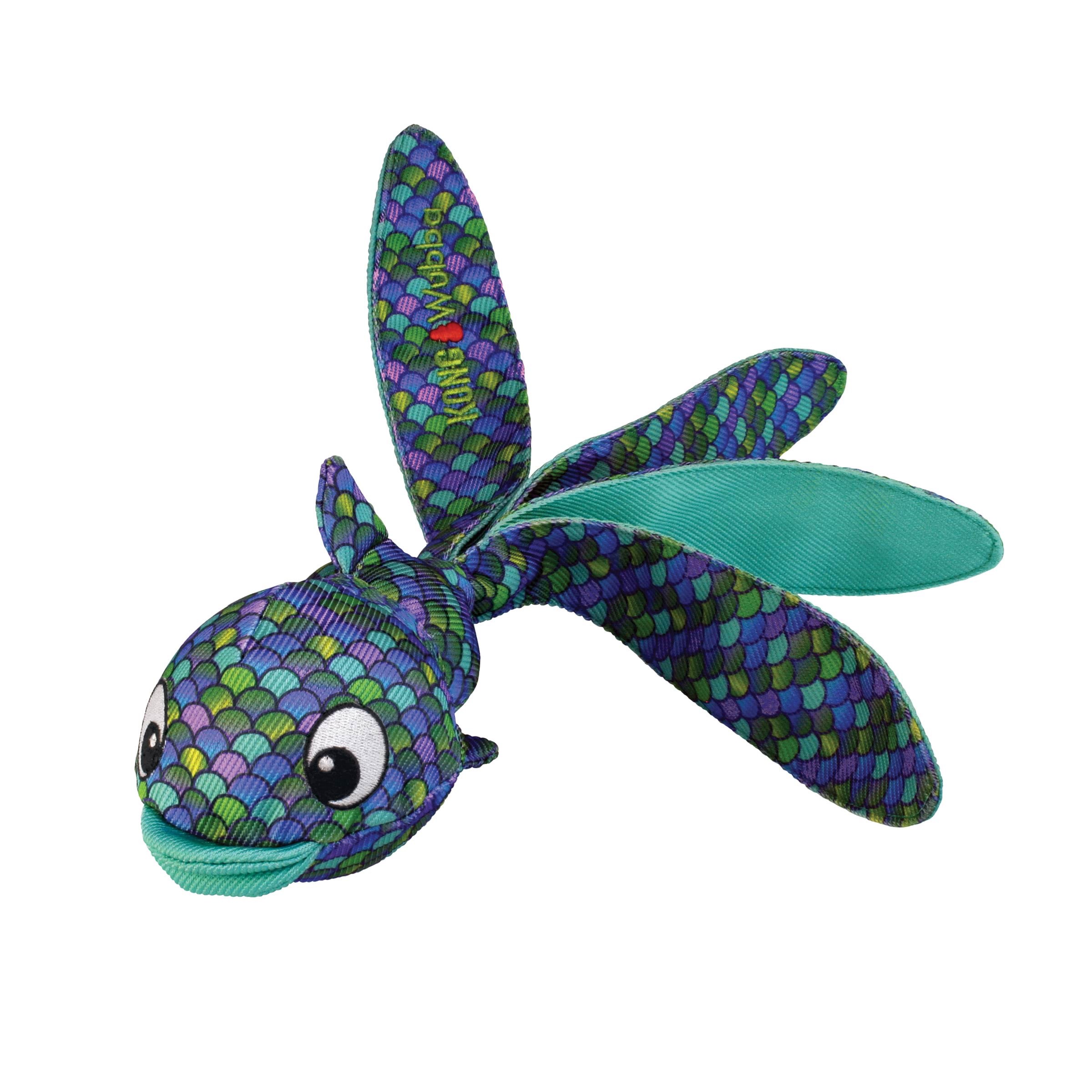 KONG Dog Toy Wubba Finz Blue Large 37x9cm Hundeudstyr 340761