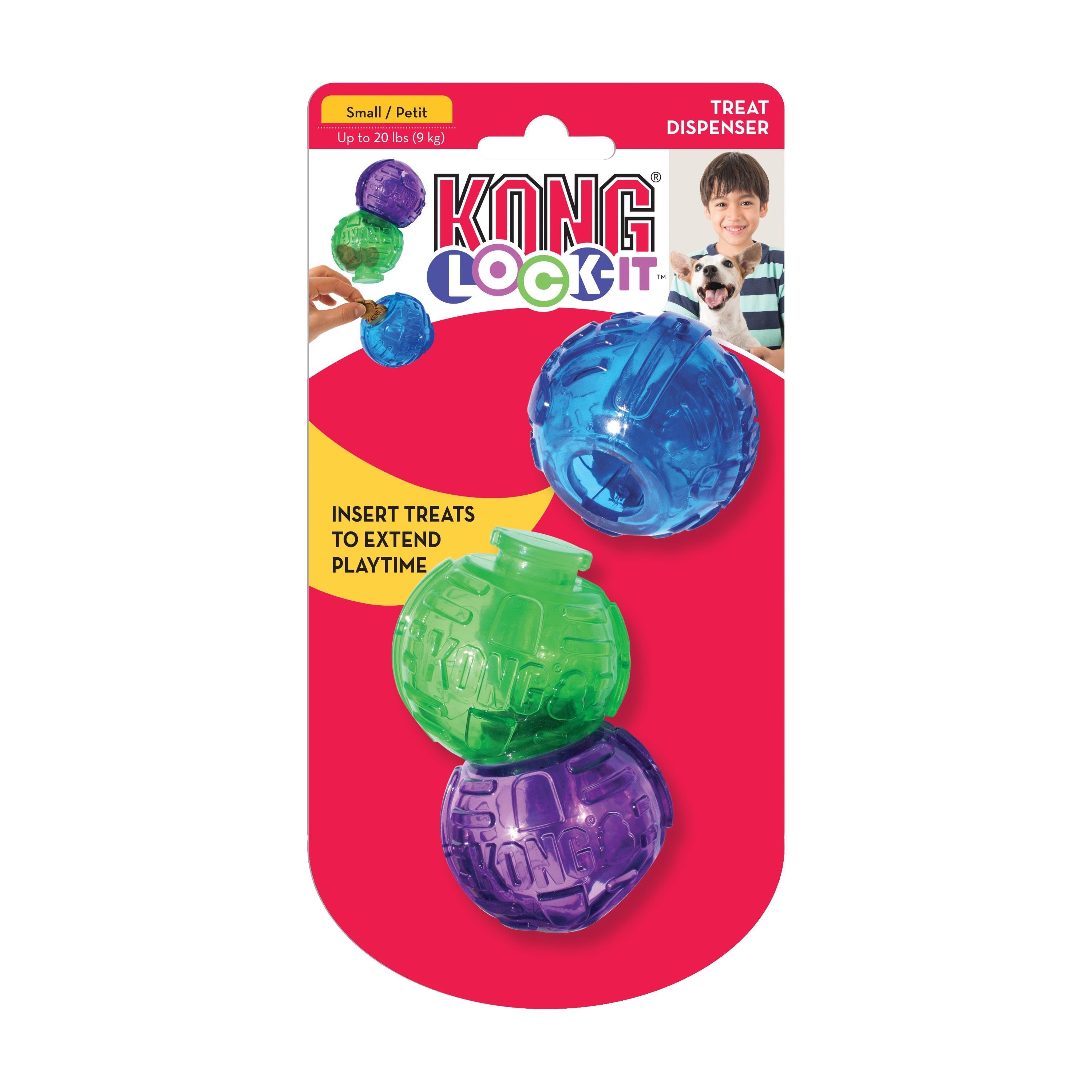 KONG Kong Lock-It 3pk, S Hundeudstyr 340776