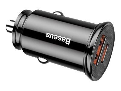 Baseus car power adapter - USB USB-C - 30 Watt Mobil Oplader CCALL-YS01