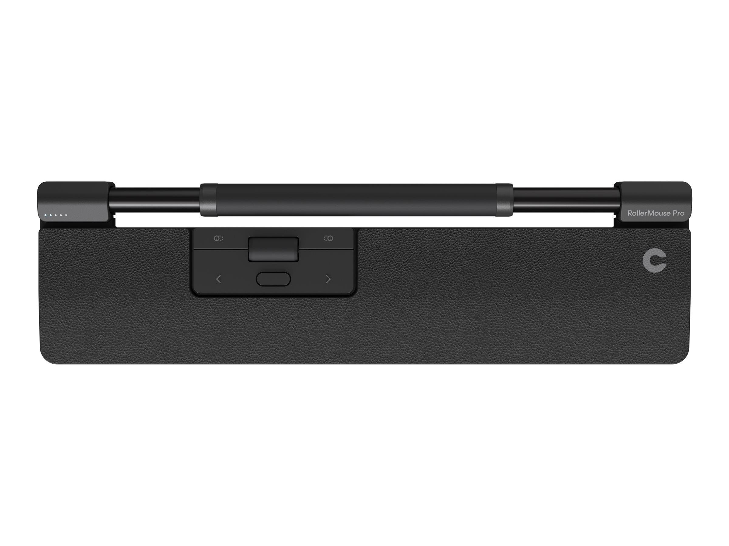 Contour RollerMouse PRO Slim Wireless - Central pegeenhed - Mekanisk - 6 knapper - Grå