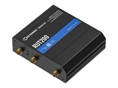 Teltonika RUT200 Industrial Cellular Router (RUT200010000 / Standard package with EU PSU) - Wireless router N Standard - 802.11n Router