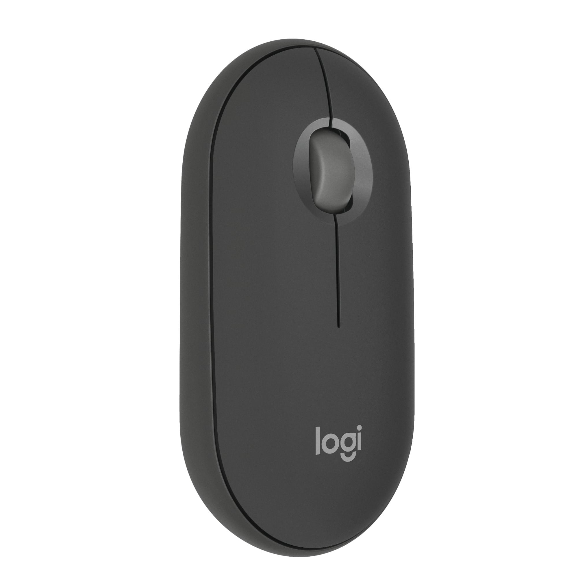 Logitech Pebble Mouse 2 M350s Wireless - Tonal Graphite - Mus - Optisk - 3 knapper - Sort Mus 910-007015