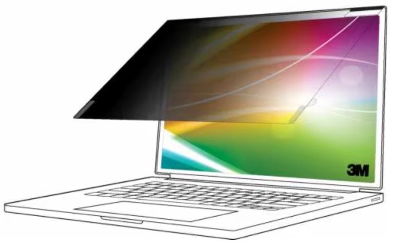 3M Bright Screen Privacy Filter for 14in Full Screen Laptop 16:10 BP140W1E