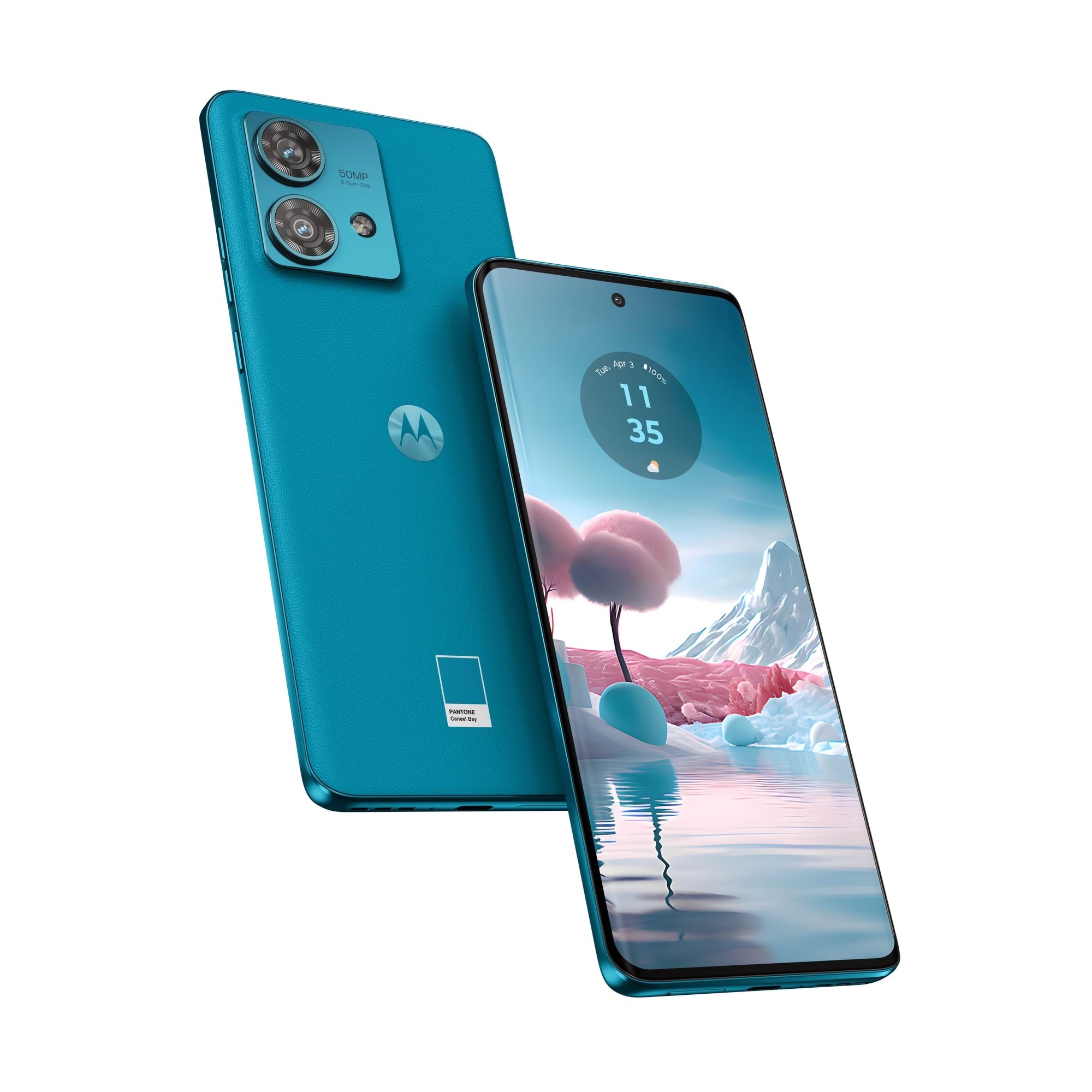 Motorola Edge 40 Neo 256GB/12GB - Caneel Bay Mobiltelefon Blå PAYH0034SE