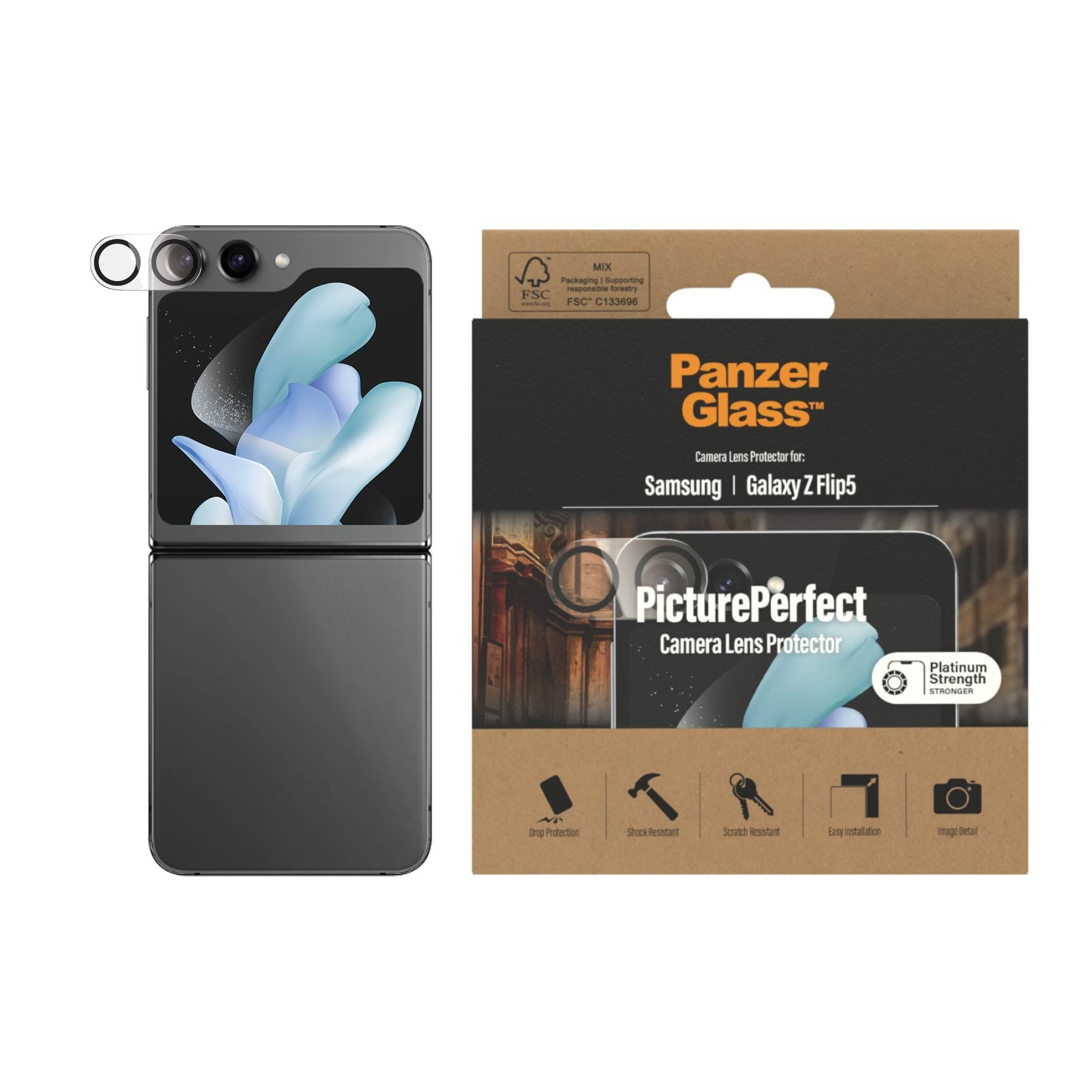 PanzerGlass PicturePerfect Camera Lens Protector Samsung Galaxy Z Flip 5