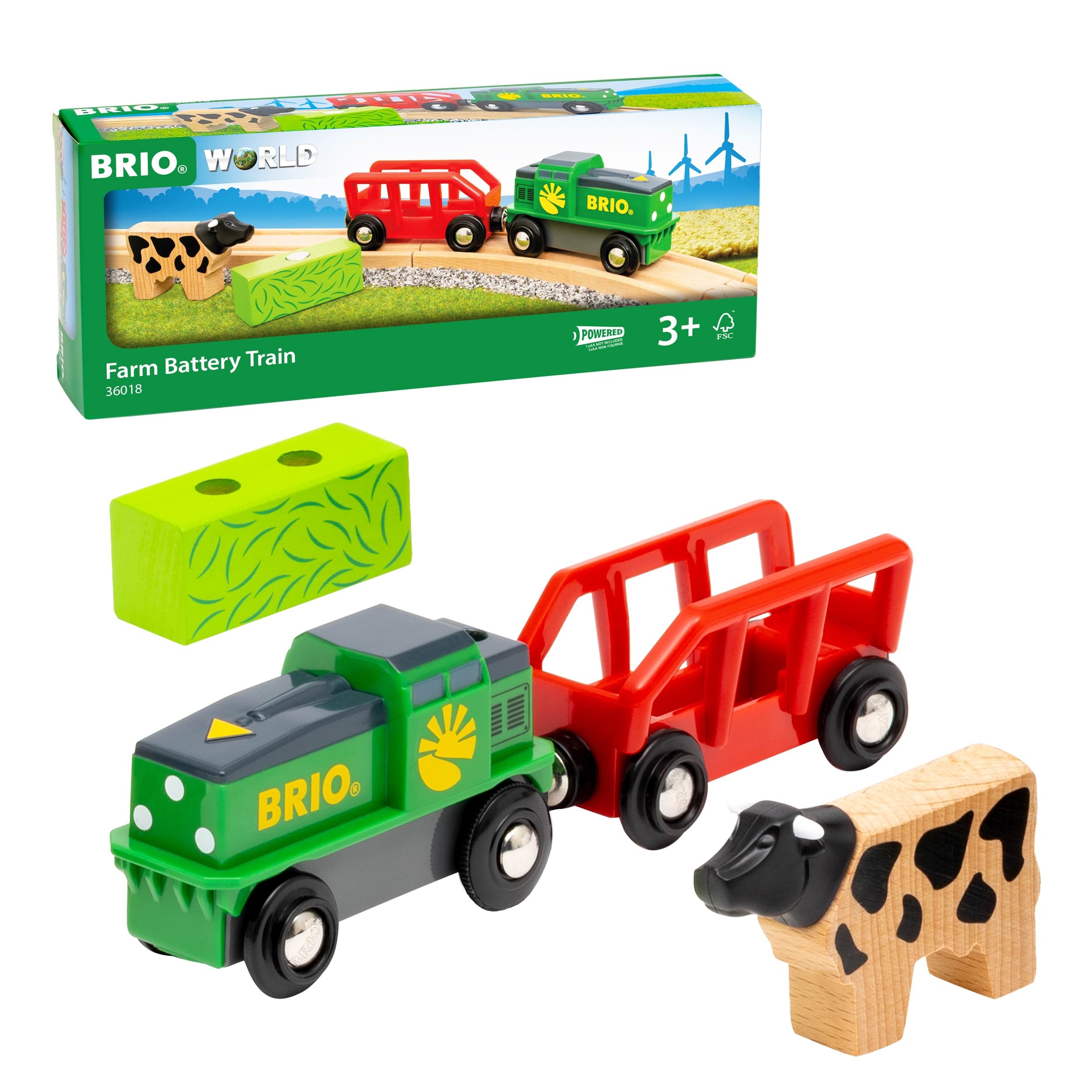 Brio Farm Battery Train Brio Tog 36018