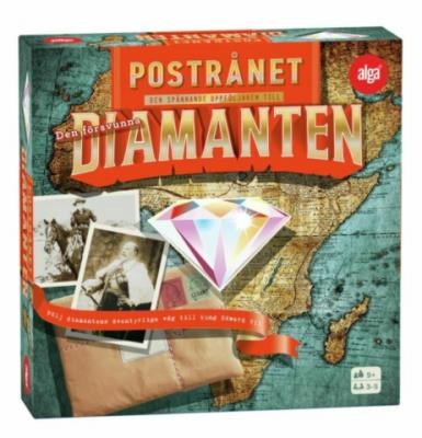 Alga Den försvunna diamanten Postrånet Brætspil 38010497