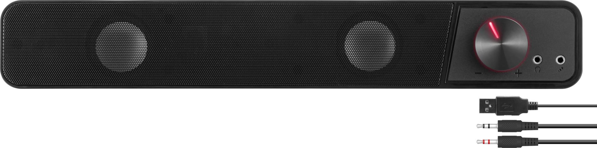 Speed-Link BRIO - PC Soundbar - Black Hjemmebio Sort SL-810200-BK