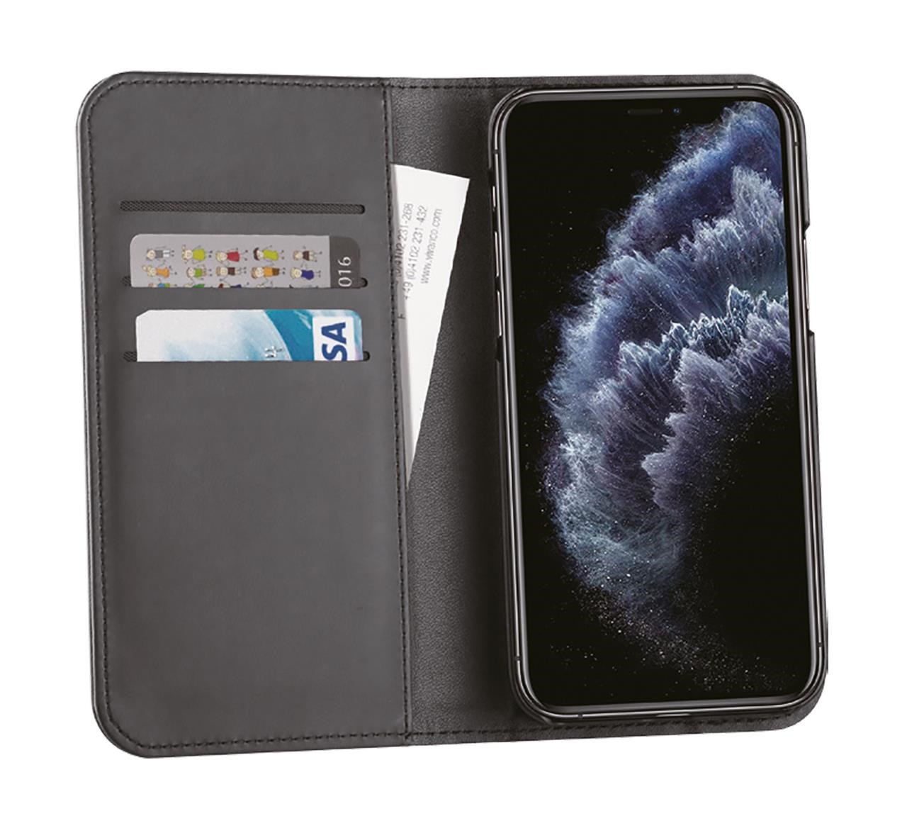 Vivanco Classic Wallet iPhone12/12 Pro Sort Mobilcover 62160