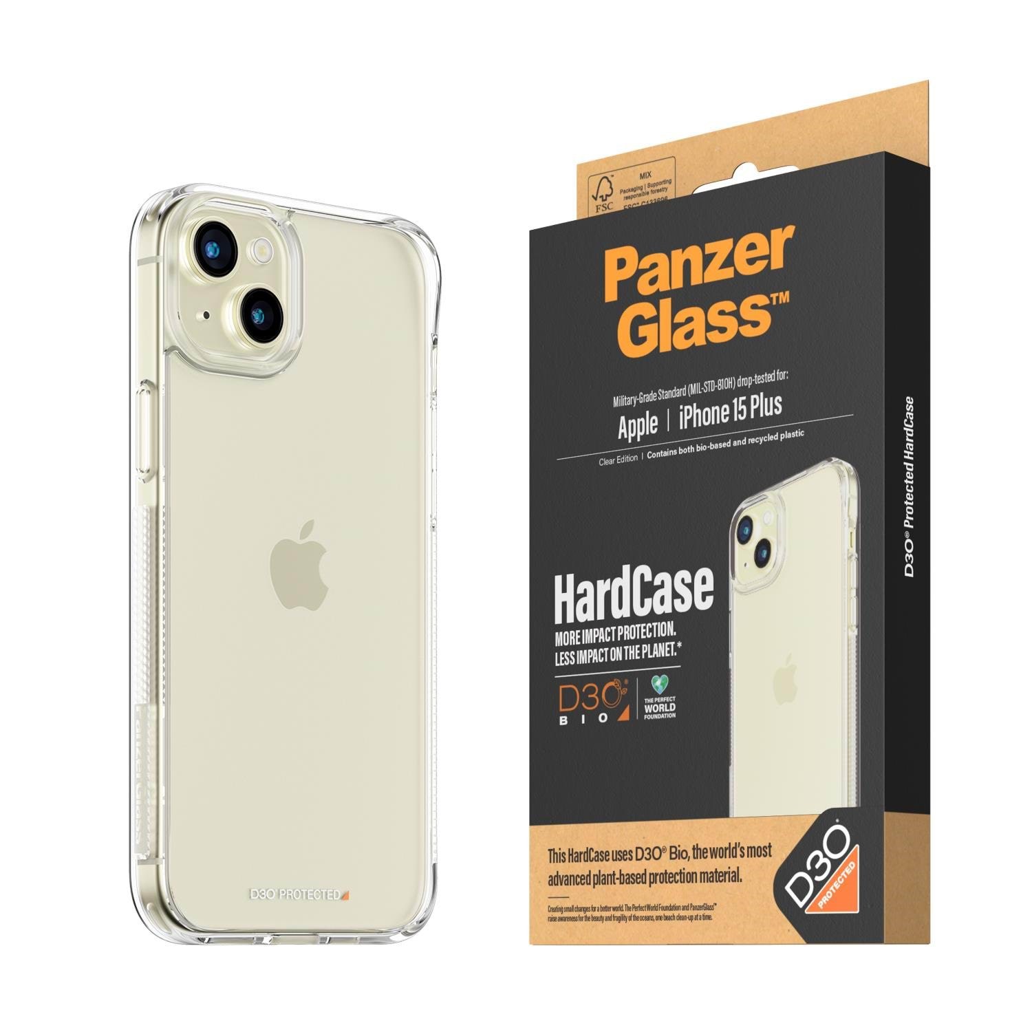 PanzerGlass HardCase with D3O iPhone 15 Plus Mobilcover PANZER1174