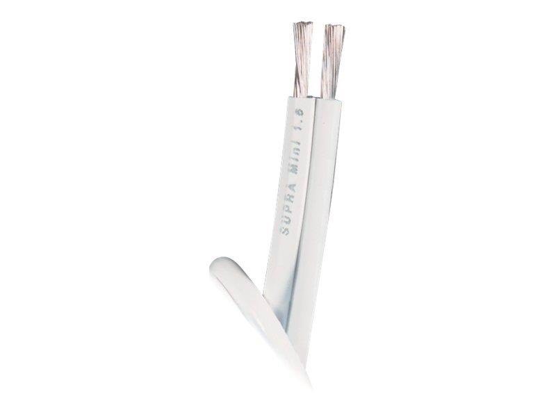 Supra Classic Mini 1.6mm² - 10m Audiokabel Hvid 1000000339