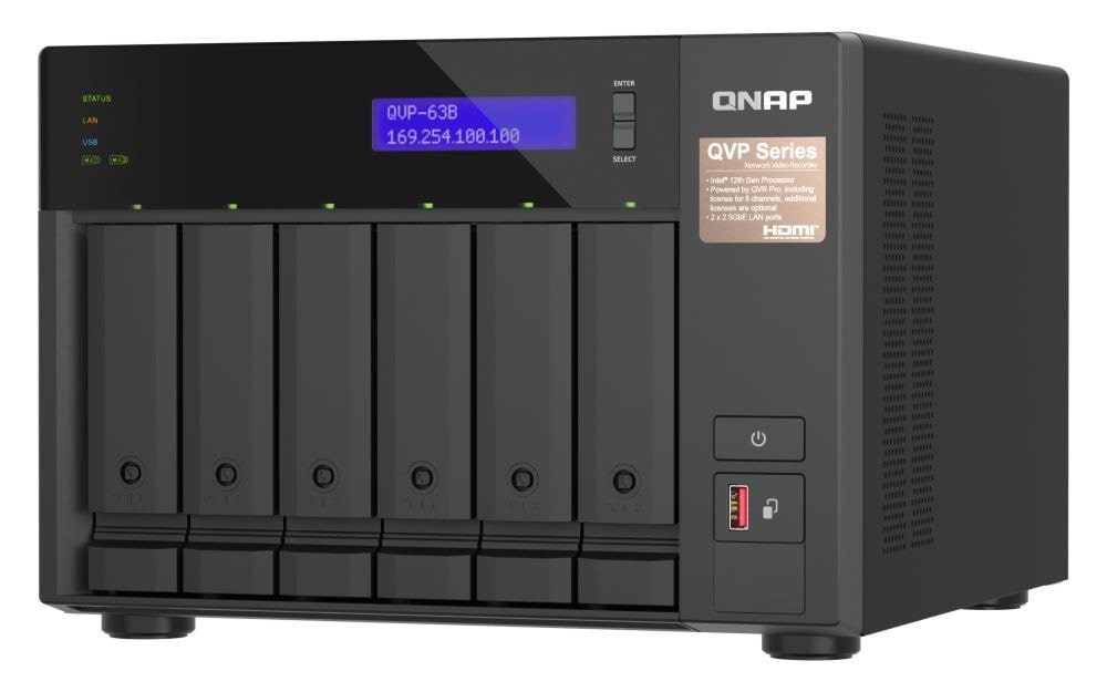QNAP QVP-63B - NAS-Server Nas Server