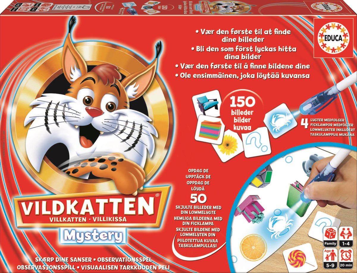 Vildkatten Mystery 150 Brikker