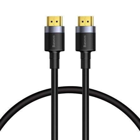 Baseus Cafule 4KHDMI Male To 4KHDMI Male Adapter Cable 1m Black Skærmkabel CADKLF-E01