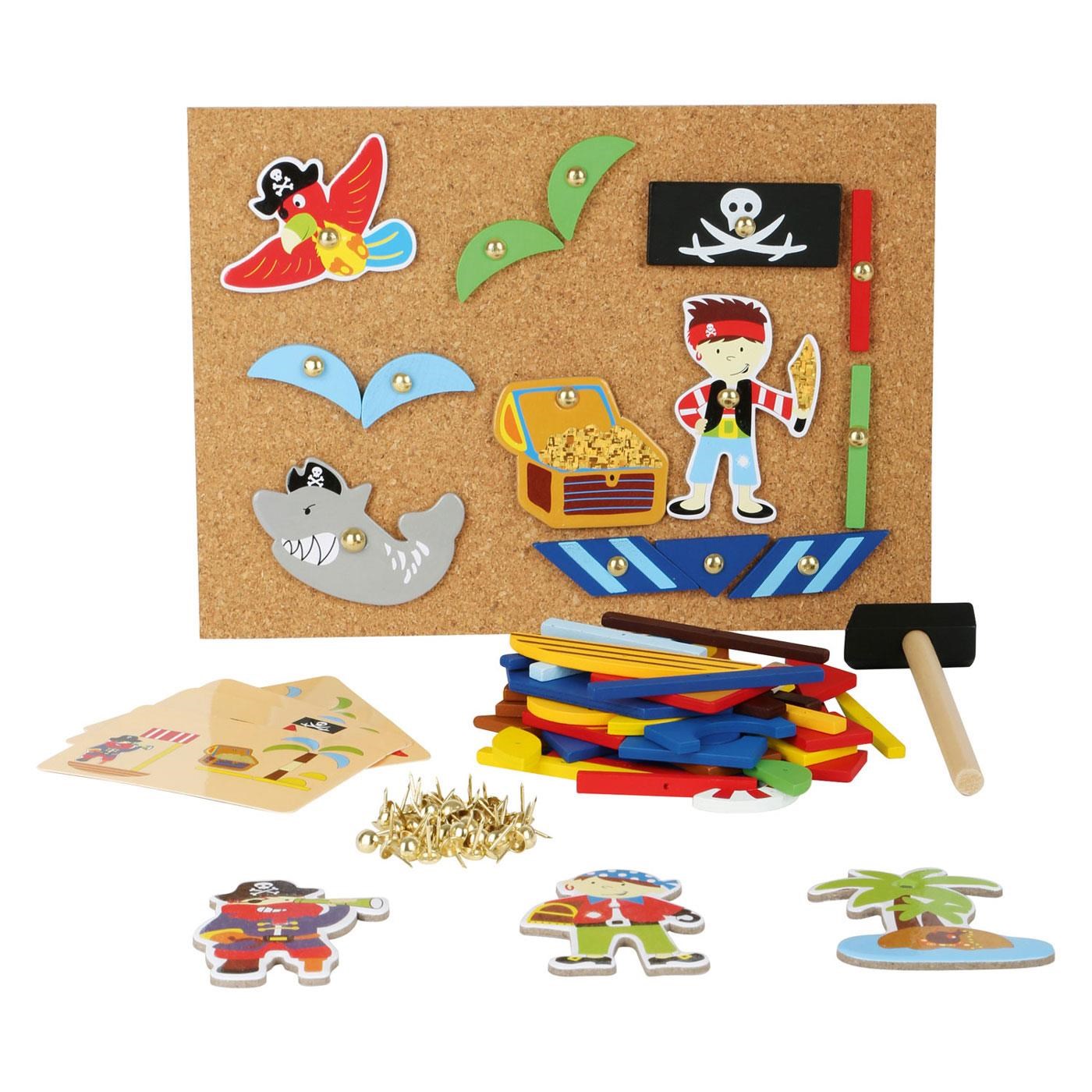 Small Foot - Hammer Tap Pirate Kreativt Legetøj 10226