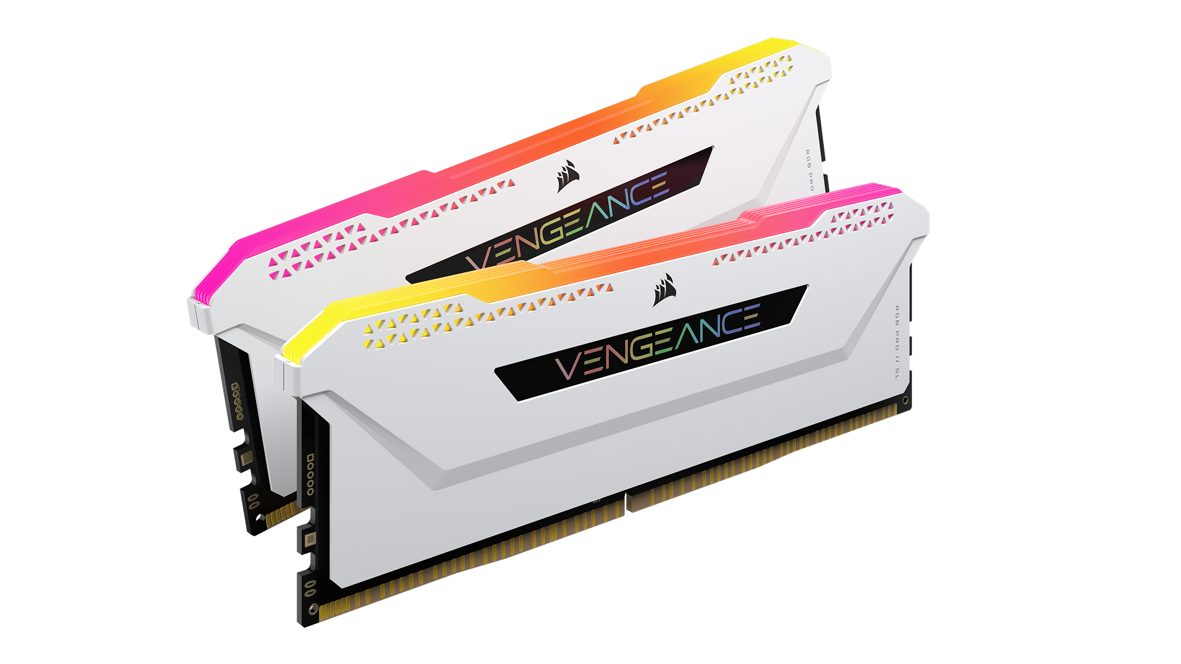 Corsair Vengeance RGB PRO SL Light Enhancement Kit - White Kabinet Tilbehør CMHLEKIT2KW
