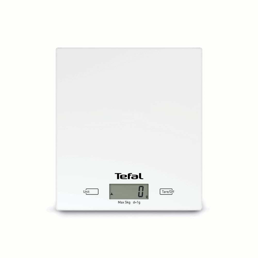 Tefal Køkkenvægt Kitchen Scale Essential White Køkkenvægt BC5304V0