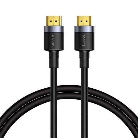 Baseus Cafule 4KHDMI Male To 4KHDMI Male Adapter Cable 2m Black Skærmkabel Sort CADKLF-F01