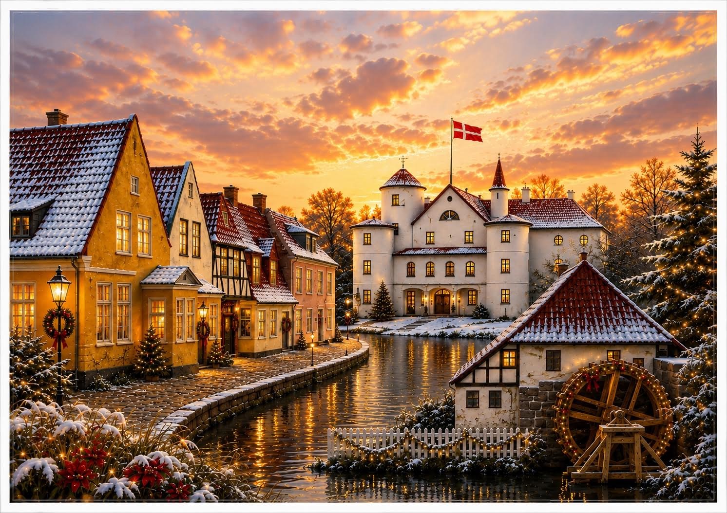 Bykalender Aabenraakalenderen Julekalender 5745000928088