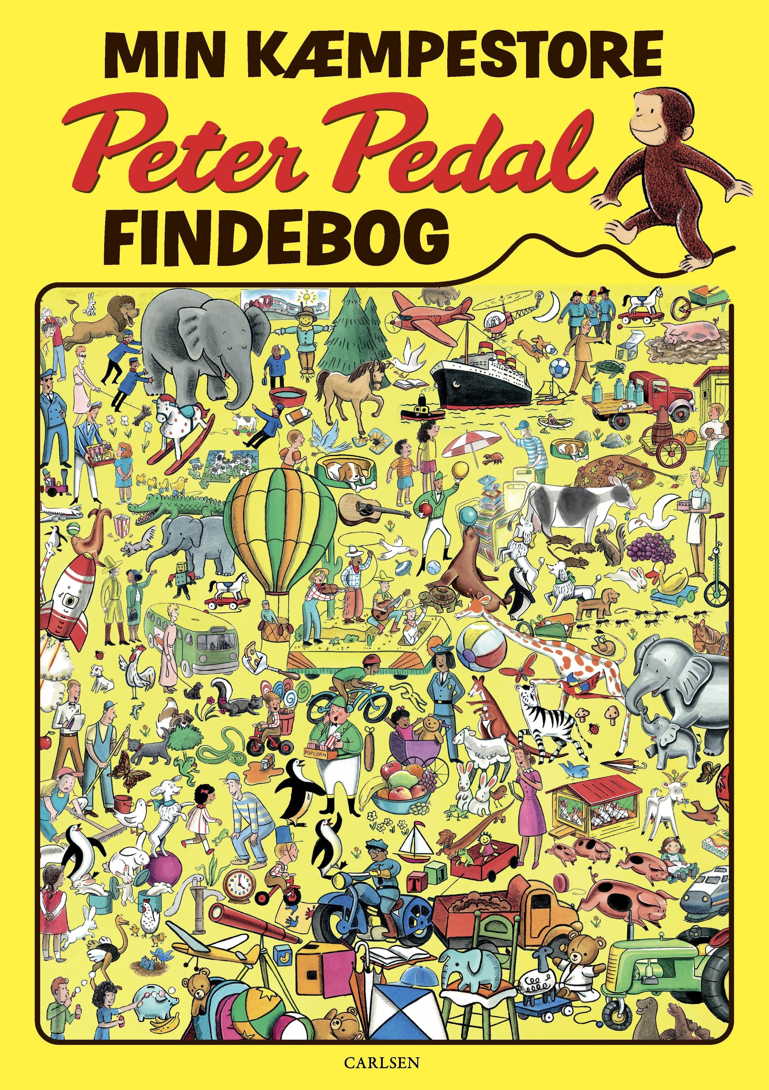 Min kæmpestore Peter Pedal-findebog - Børnebog - Papbog Børnebog 9788727056630