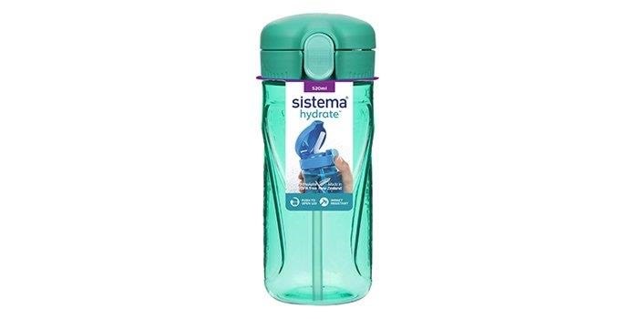 Sistema TRITAN QUICK FLIP BOTTLE 520 ml - Teal Køkkentilbehør 620-1-9414202062000